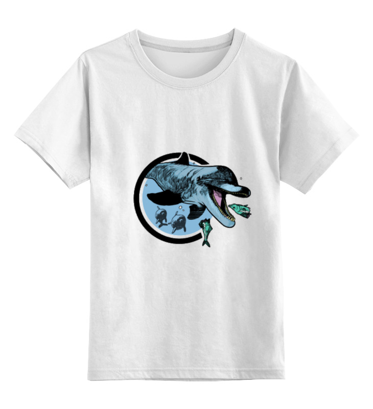 цена Printio Детская футболка классическая унисекс Дельфин
