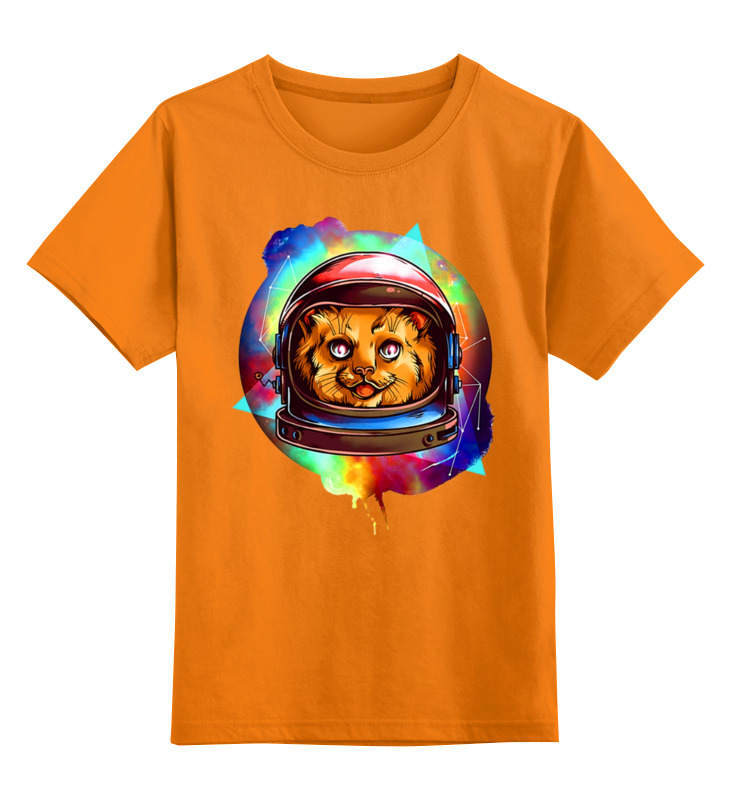 цена Printio Детская футболка классическая унисекс В космосе