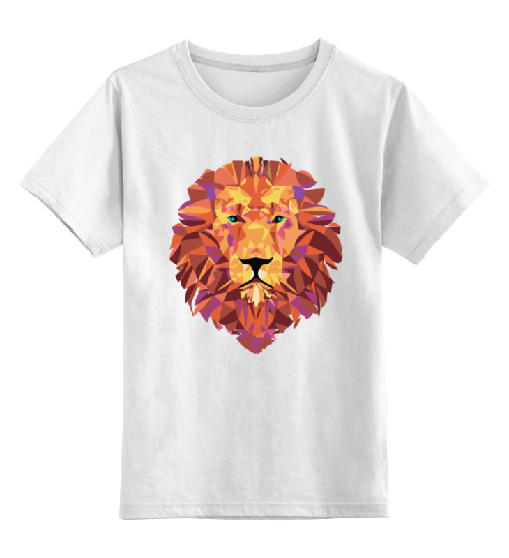 Printio Детская футболка классическая унисекс Лев (lion) printio детская футболка классическая унисекс lady lion