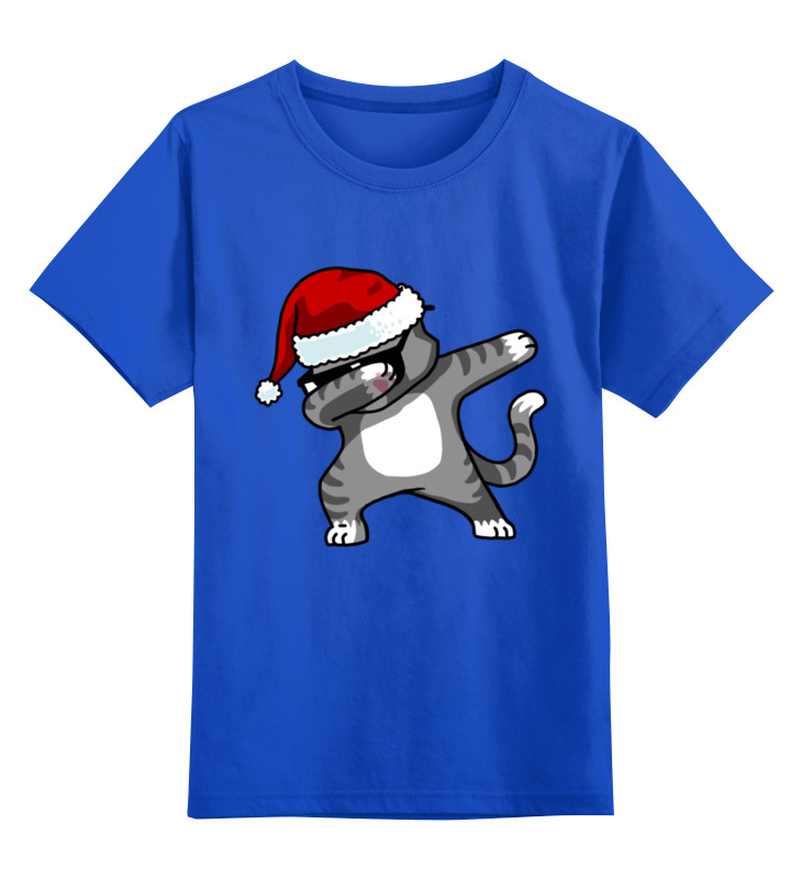 Printio Детская футболка классическая унисекс Dabbing cat