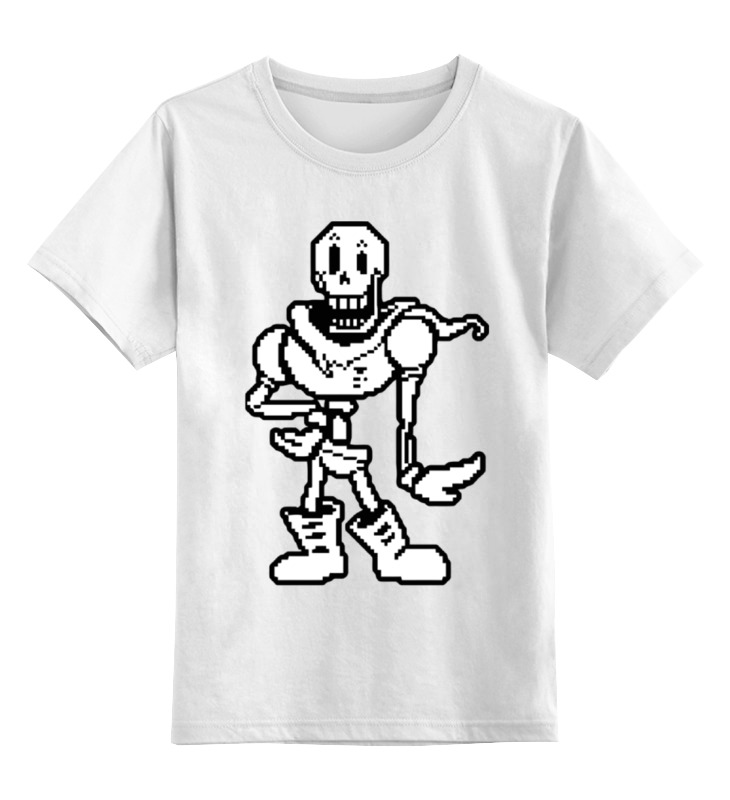printio футболка классическая папирус undertale Printio Детская футболка классическая унисекс Папирус (undertale)
