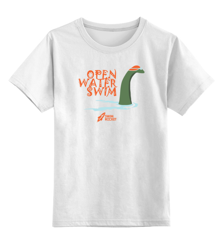 Printio Детская футболка классическая унисекс Open water swim nessy
