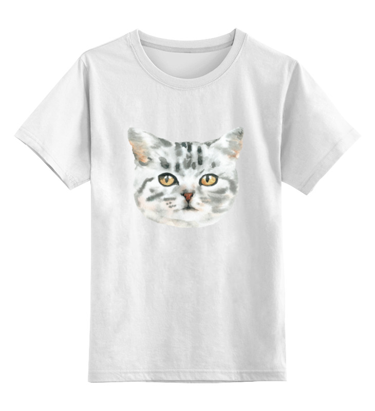 Printio Детская футболка классическая унисекс Котик printio детская футболка классическая унисекс котик