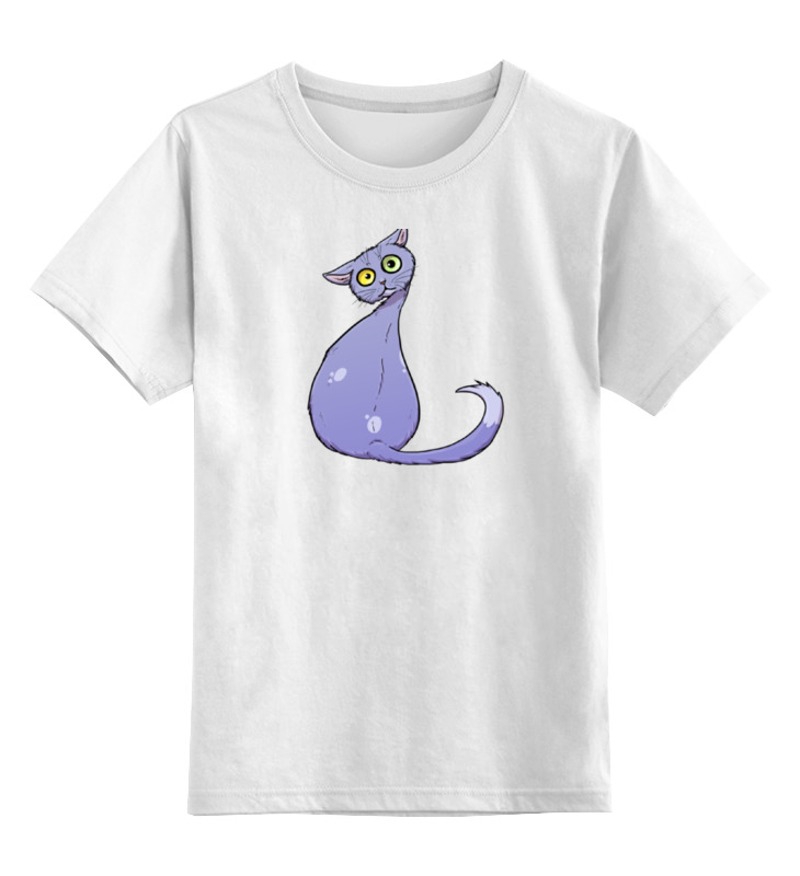 Printio Детская футболка классическая унисекс Кошечка printio детская футболка классическая унисекс голубая кошка танграм