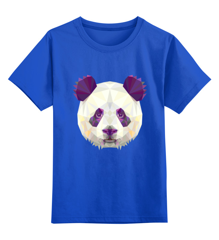 сумка умный медведь ярко синий Printio Детская футболка классическая унисекс Панда