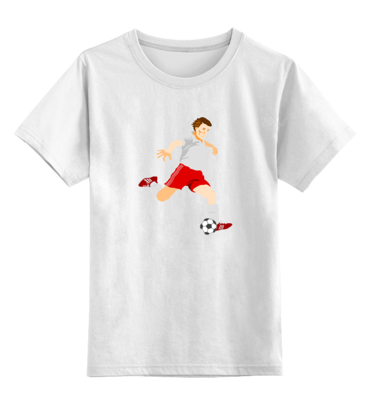 Printio Детская футболка классическая унисекс Футболист printio детская футболка классическая унисекс дракончик футболист