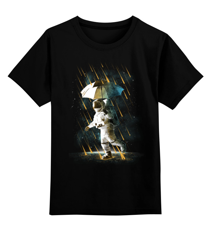 Printio Детская футболка классическая унисекс Метеоритный дождь
