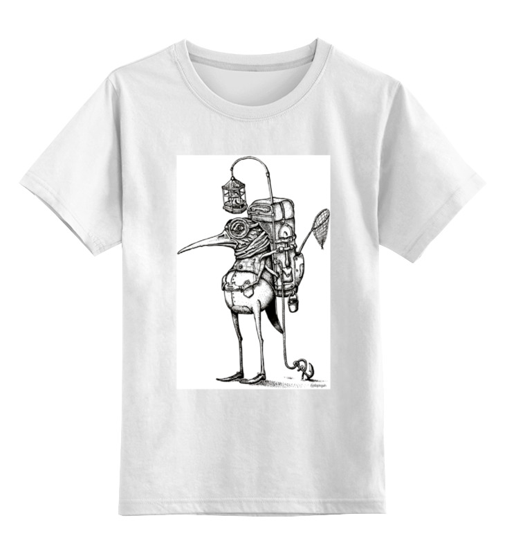 Printio Детская футболка классическая унисекс Птиц путешественник