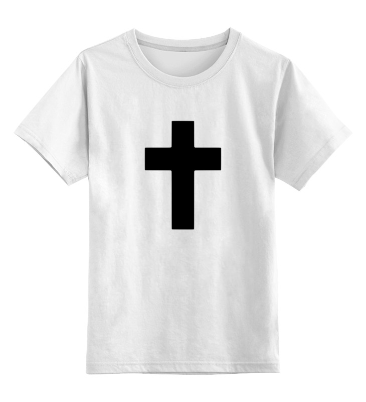 Printio Детская футболка классическая унисекс Чёрный крест printio детская футболка классическая унисекс чёрный крест