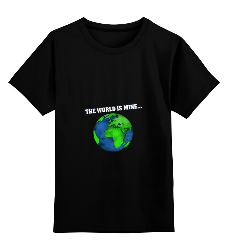 Printio Детская футболка классическая унисекс The world