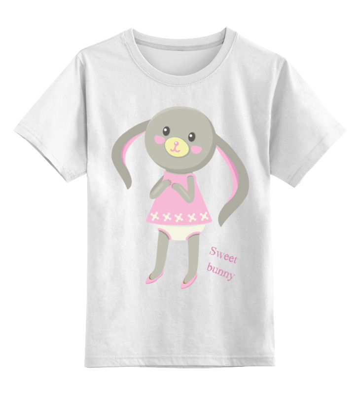 Printio Детская футболка классическая унисекс Сладкий зайчик, sweet bunny