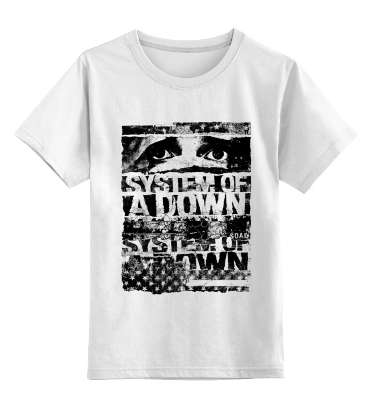 printio футболка классическая system of a down Printio Детская футболка классическая унисекс System of a down