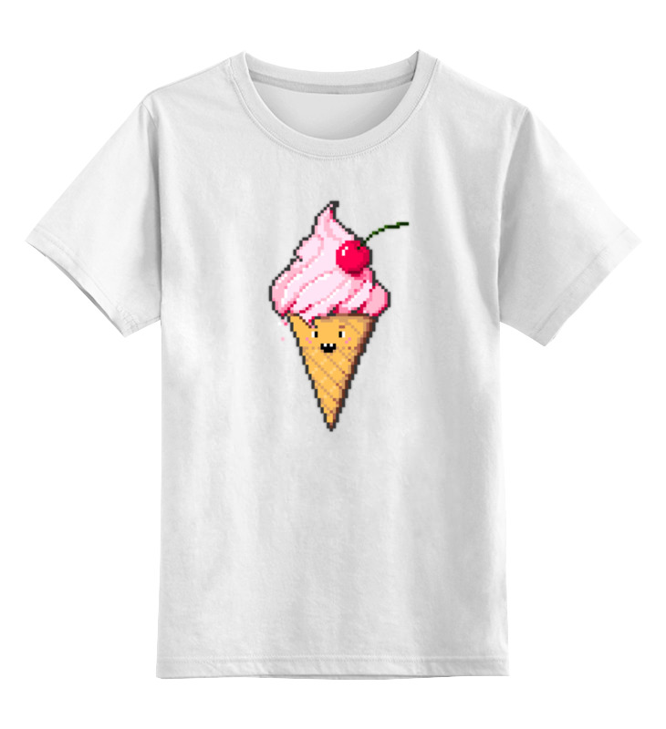 Printio Детская футболка классическая унисекс Ice cream printio детская футболка классическая унисекс ice ice baby