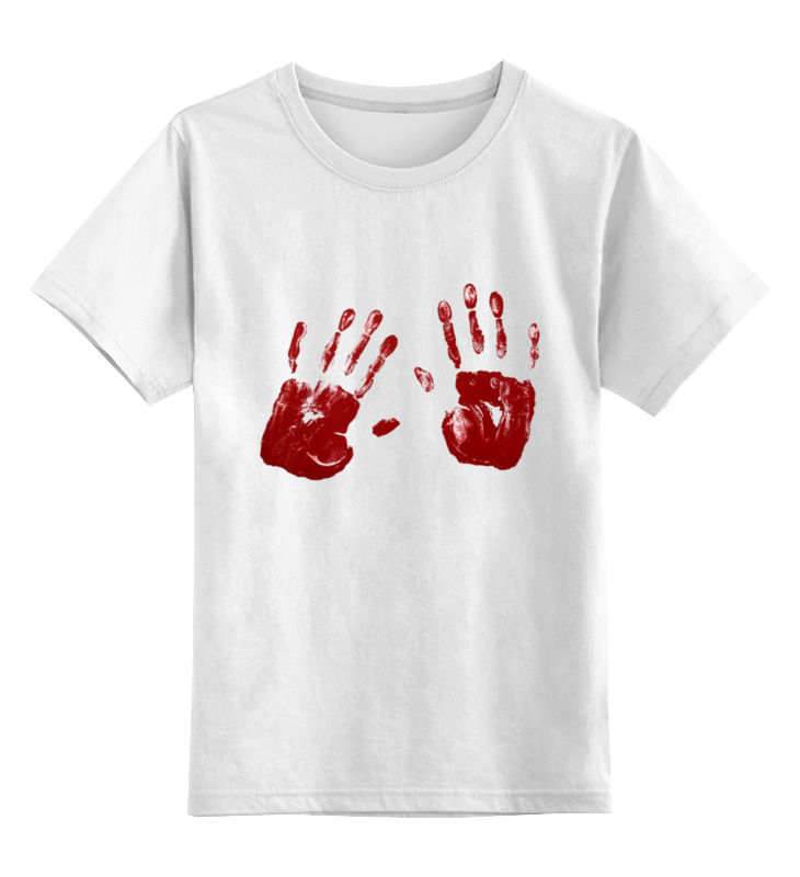 цена Printio Детская футболка классическая унисекс Отпечатки рук