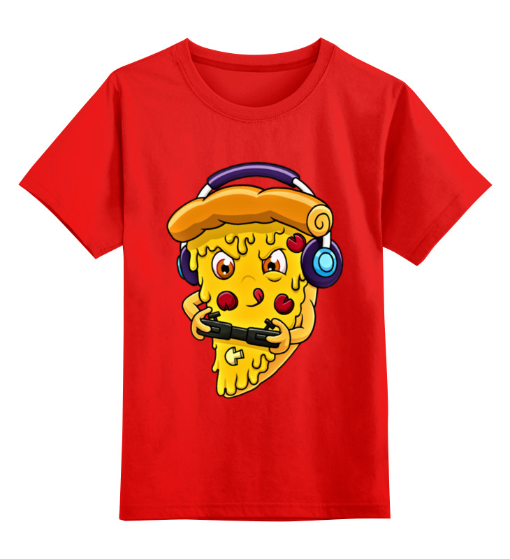 Printio Детская футболка классическая унисекс Пицца printio детская футболка классическая унисекс пицца мой валентин