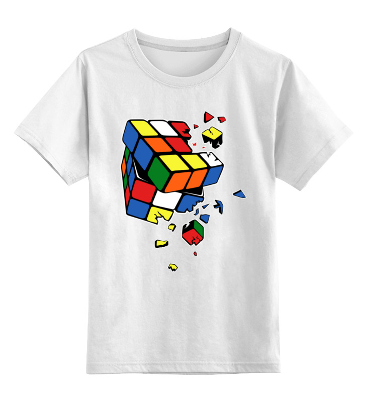 Printio Детская футболка классическая унисекс Кубик рубика (шелдон) printio футболка классическая кубик рубика шелдон куппер