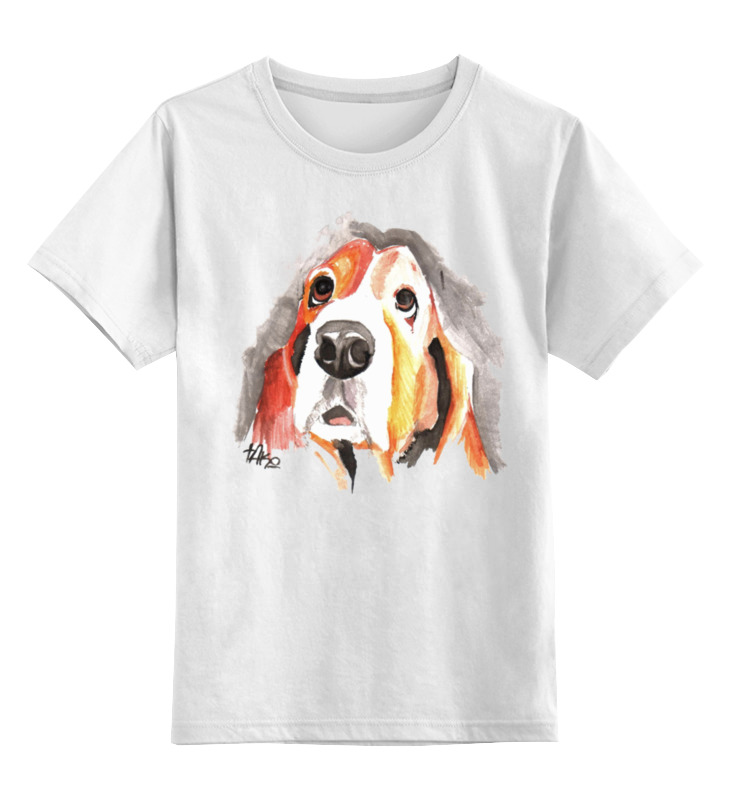 Printio Детская футболка классическая унисекс С собачкой