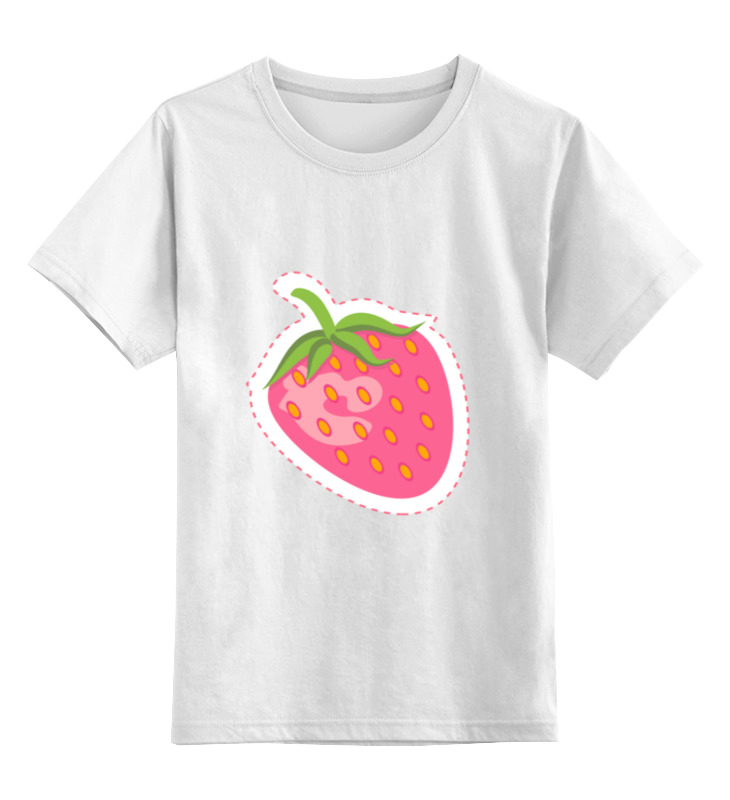 Printio Детская футболка классическая унисекс Сладкая клубничка