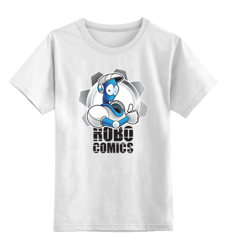 Printio Детская футболка классическая унисекс Символ robocomics символ robocomics 363214 5xs белый
