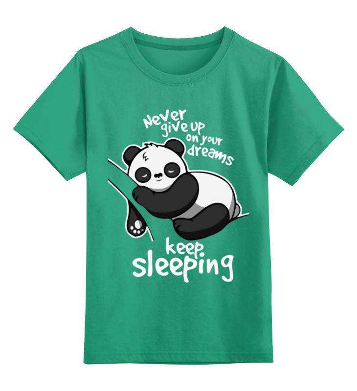 Printio Детская футболка классическая унисекс Панда akhmadullina dreams зелёный укороченный джемпер akhmadullina dreams