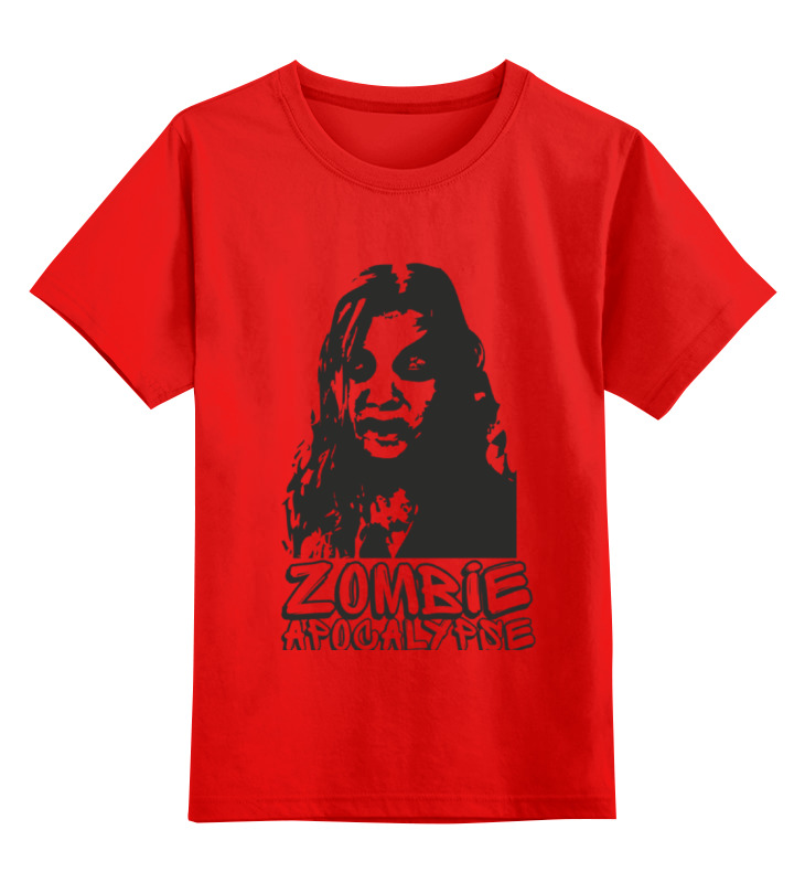 Printio Детская футболка классическая унисекс Зомби апокалипсис