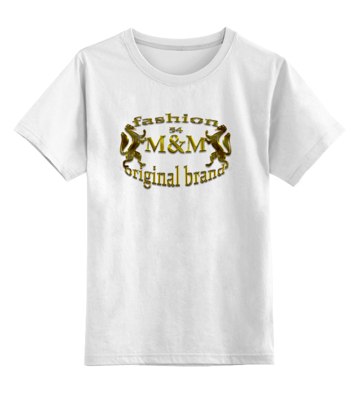 Printio Детская футболка классическая унисекс M&m fashion мужская футболка детская символика m белый