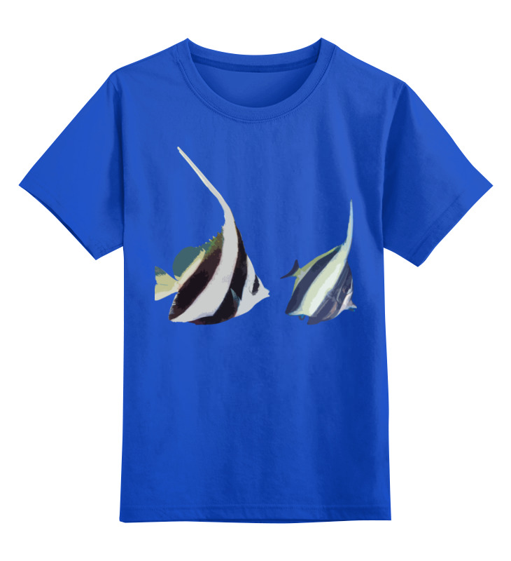 Printio Детская футболка классическая унисекс Рыбки printio детская футболка классическая унисекс кот и рыбки