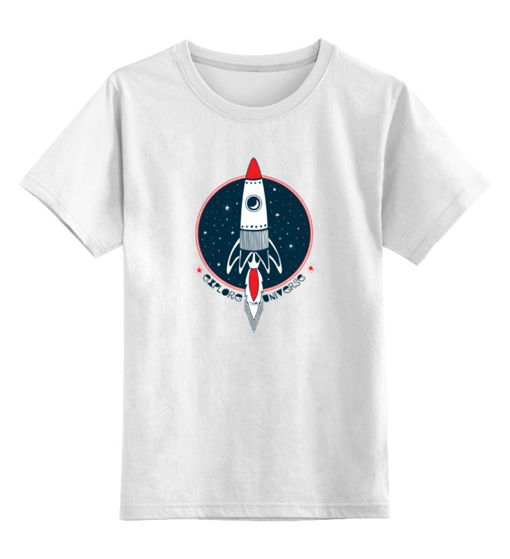 Printio Детская футболка классическая унисекс Ракета