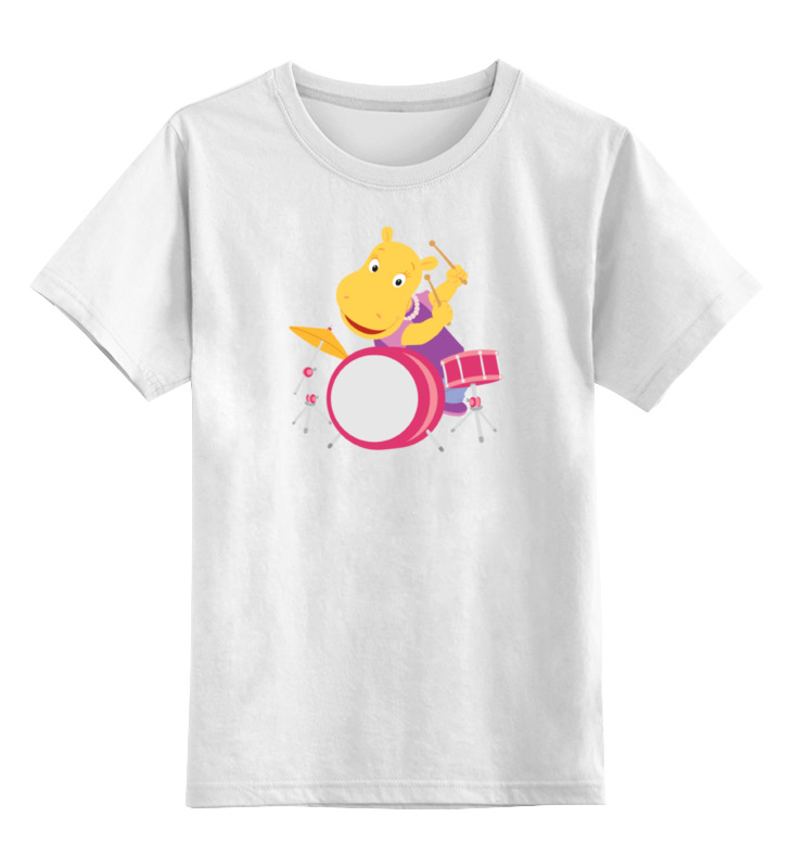 Printio Детская футболка классическая унисекс Бегемотик