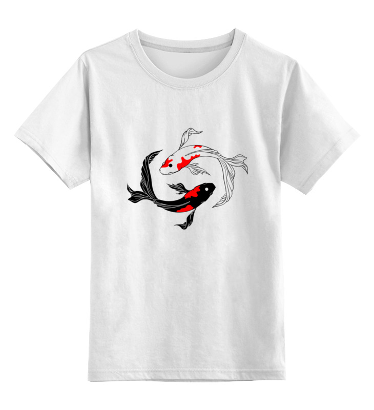 Printio Детская футболка классическая унисекс Рыбки
