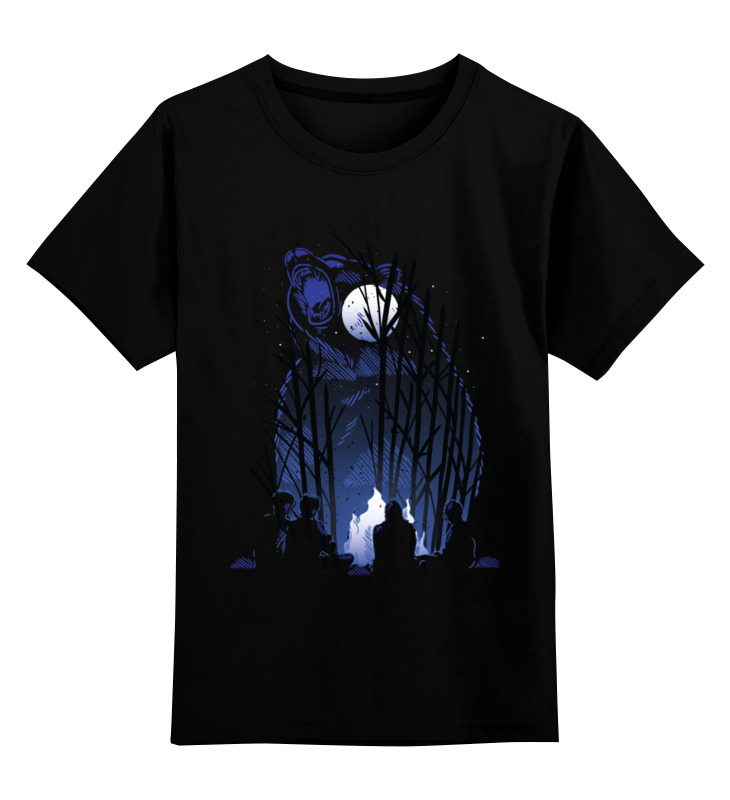 Printio Детская футболка классическая унисекс Дух леса