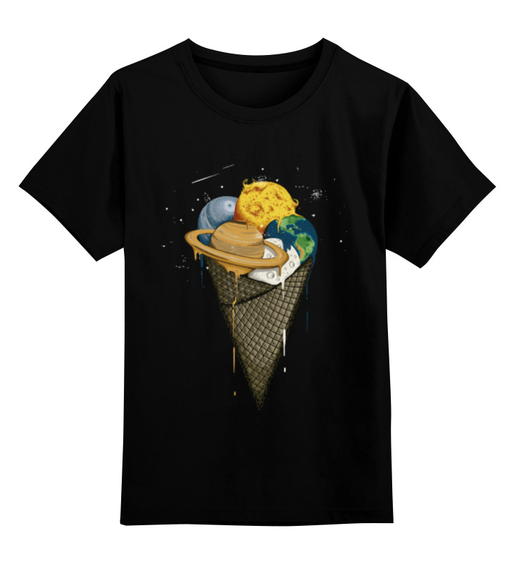 Printio Детская футболка классическая унисекс Spacecream printio свитшот унисекс хлопковый spacecream