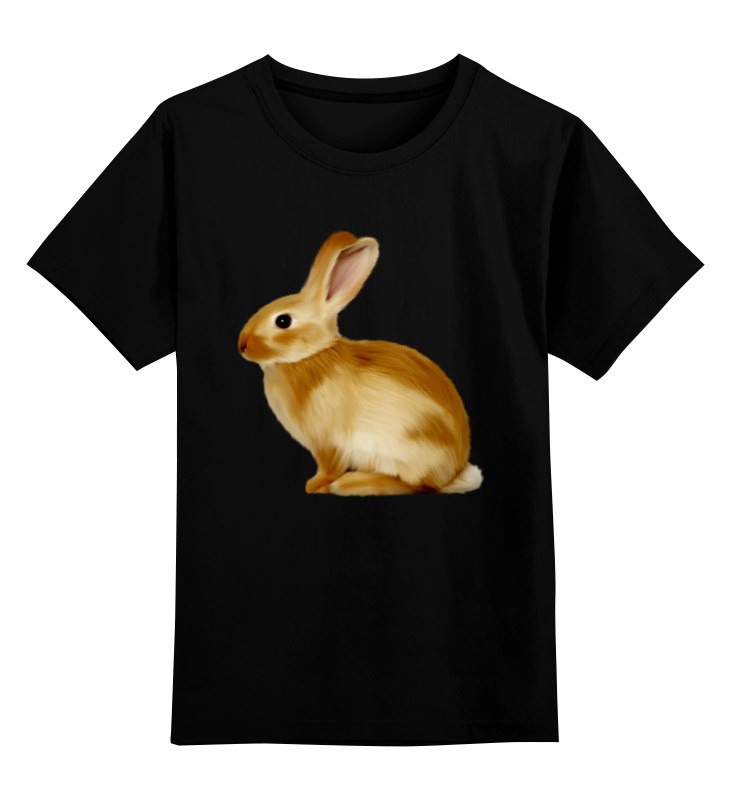 printio детская футболка классическая унисекс кролик малыш Printio Детская футболка классическая унисекс Кролик