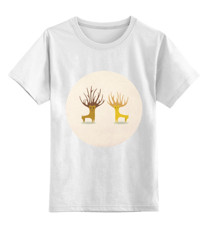 Printio Детская футболка классическая унисекс Олене-лоси лоси