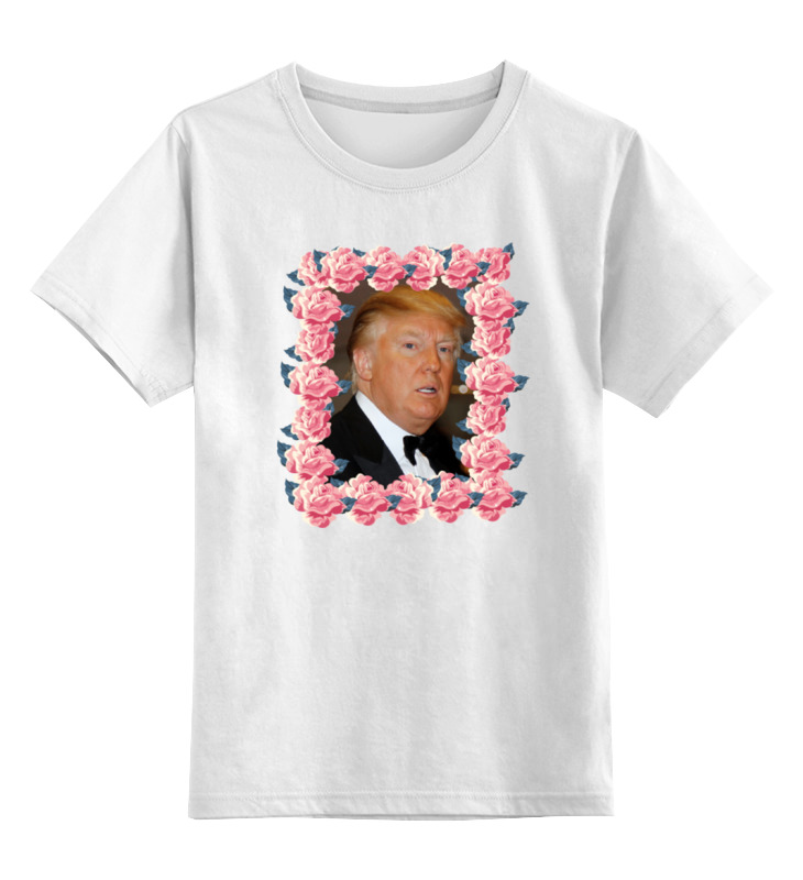 Printio Детская футболка классическая унисекс Трамп printio детская футболка классическая унисекс угрюмый трамп