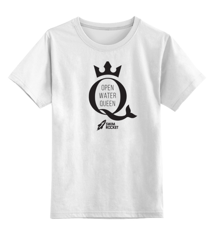 Printio Детская футболка классическая унисекс Open water queen искусственные опарыши 15 штук оранжевые water queen