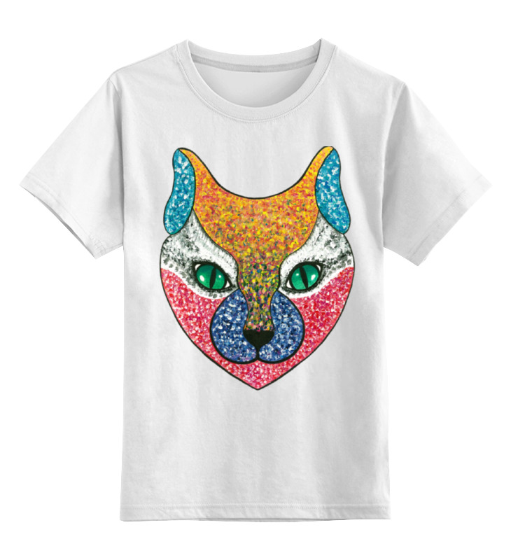 Printio Детская футболка классическая унисекс Кошечка printio детская футболка классическая унисекс кошка с зелеными глазами