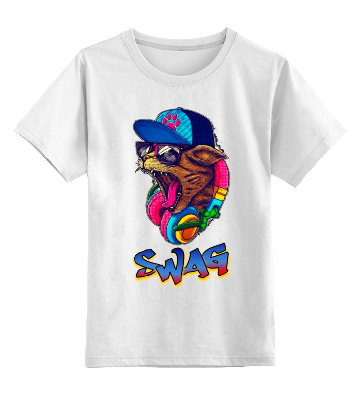 Printio Детская футболка классическая унисекс Swag art
