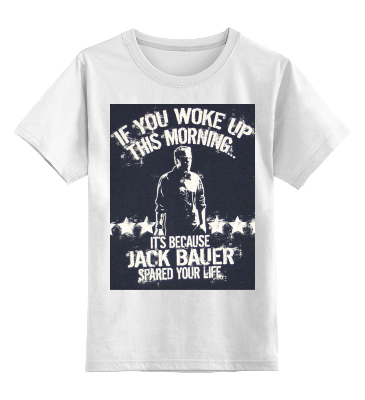 Printio Детская футболка классическая унисекс Джек бауэр