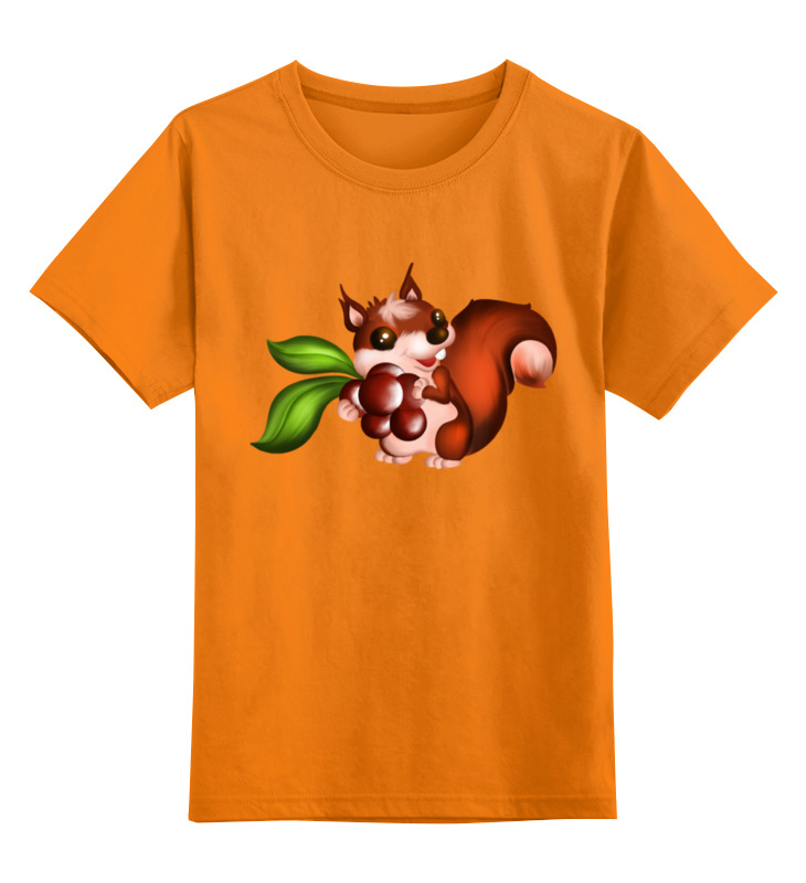 Printio Детская футболка классическая унисекс Белка с орешками printio детская футболка классическая унисекс белка с орехом