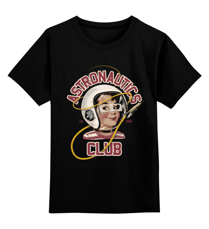 цена Printio Детская футболка классическая унисекс Astronautics club