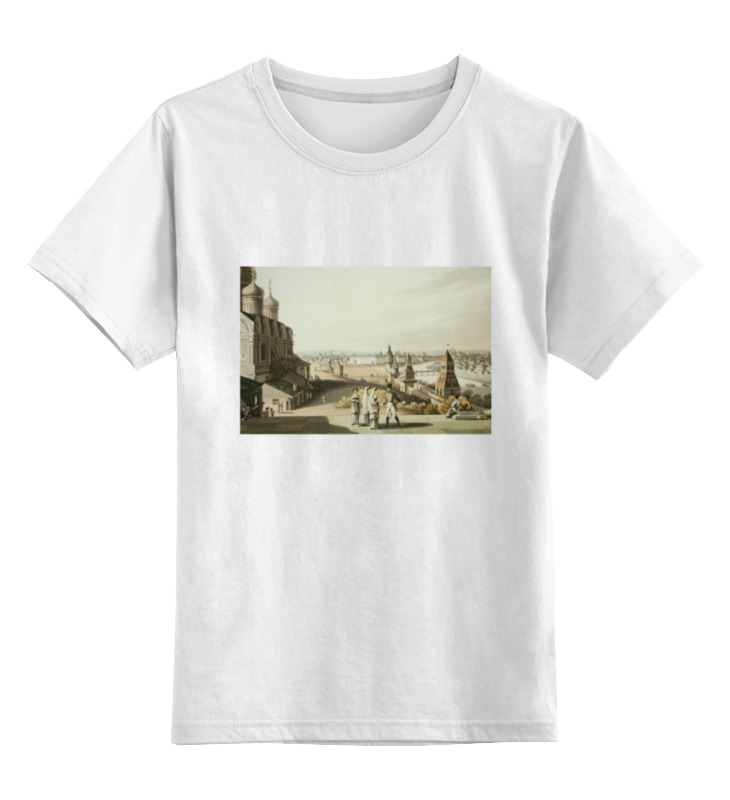 Printio Детская футболка классическая унисекс Вид москвы