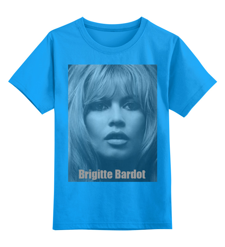 Printio Детская футболка классическая унисекс Brigitte bardot