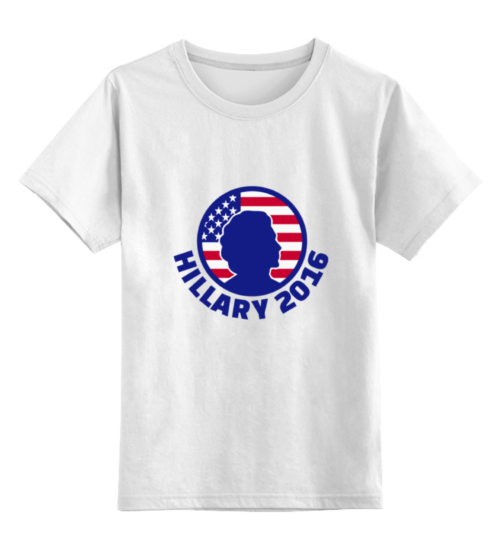 Printio Детская футболка классическая унисекс Hillary 2016 printio свитшот унисекс хлопковый hillary 2016
