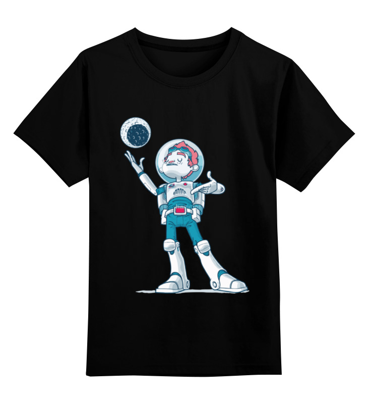 Printio Детская футболка классическая унисекс Astroboy / астронавт astroboy астронавт 1371201 xs черный