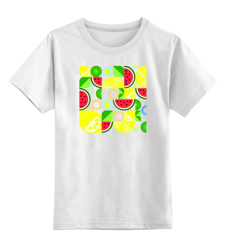 Printio Детская футболка классическая унисекс Летние фрукты printio детская футболка классическая унисекс фрукты
