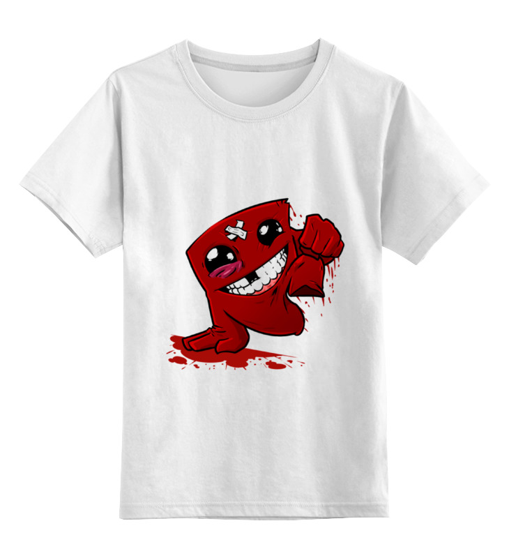 Printio Детская футболка классическая унисекс Super meat boy printio футболка классическая super meat boy