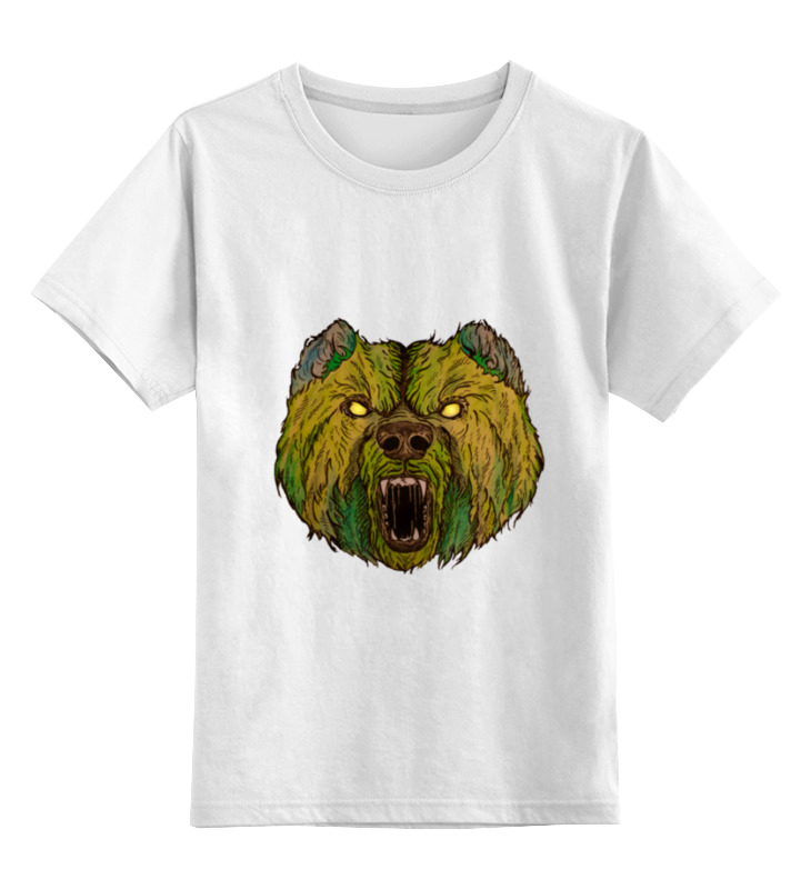 Printio Детская футболка классическая унисекс Evil bear кати жеррар сейд врата открыты