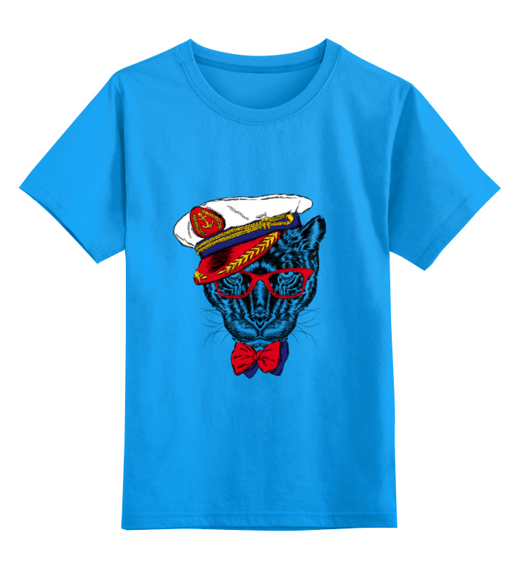 Printio Детская футболка классическая унисекс Кот - мореход