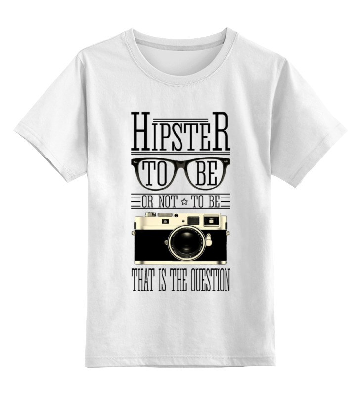 Printio Детская футболка классическая унисекс Хипстер printio детская футболка классическая унисекс собака хипстер
